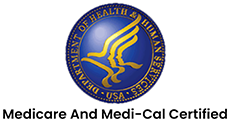 Medicare and medi-cal certified logo